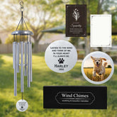 Campanas de viento conmemorativas para mascotas WCP23